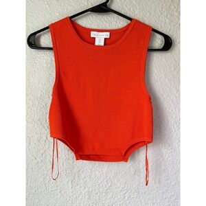 House of Harlow‎ 1960 Orange Knit Top Small
